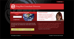 Desktop Screenshot of feng-shuiconsultants.com