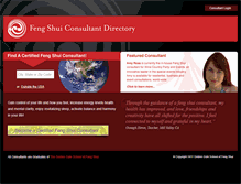 Tablet Screenshot of feng-shuiconsultants.com